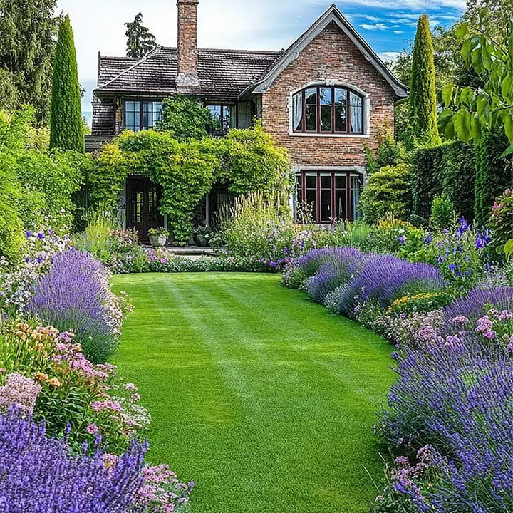 2026 Evergreen Dwarf Grass Seed for Four Seasons| Durable, Vibrant Green All Year (No Mowing Required)