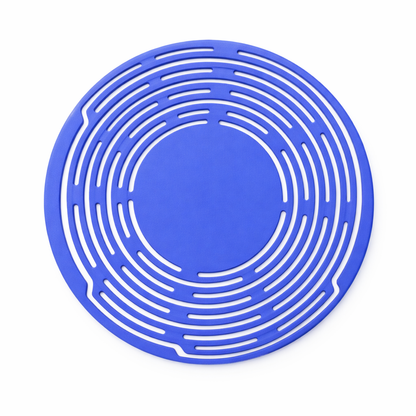 KUBOZN® 2-in-1 Zero-Void™ Silicone Mesh Bag & Heat-Resistant Trivet Mat for Hot Bowls