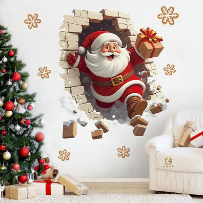⏳Surprise price: Buy 5 Get 3 Free🔥Christmas Creative Wall Sticke🎁🎅