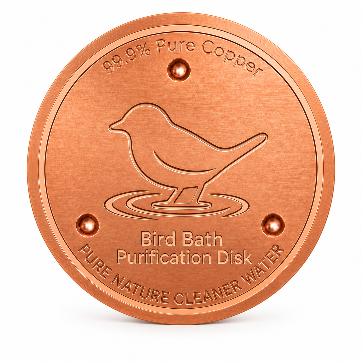 Purifies Bird Bath Water
