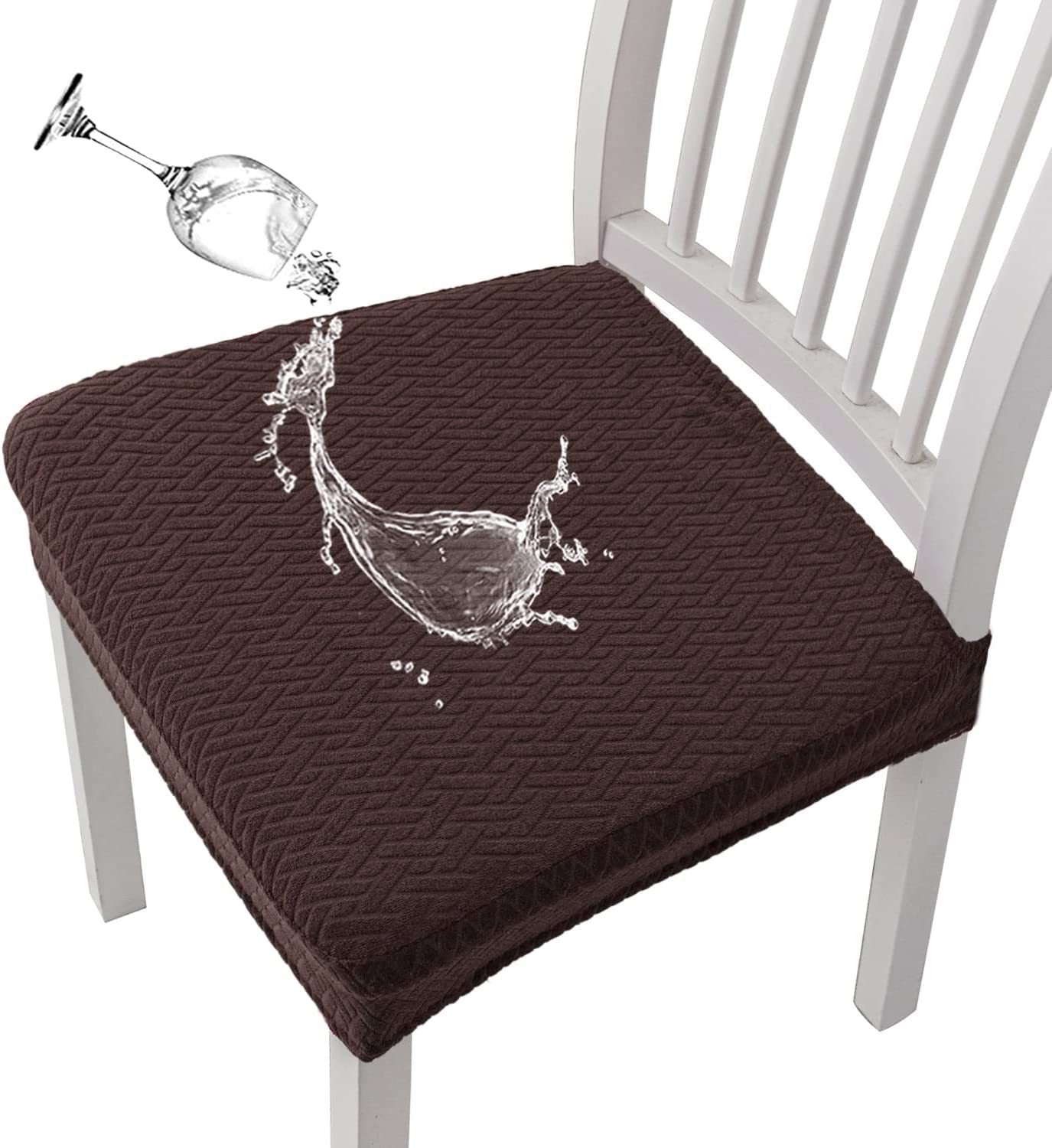 ⏳ FINAL 24 HOURS · 50% OFF🪑Waterproof Jacquard Chair Seat Covers – Protect And Refresh