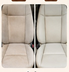Car seat before and after