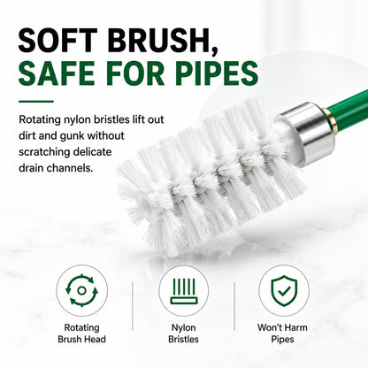 Sunroof Drain Cleaning Brush – Flexible Pipe Cleaner Tool for Preventing Water Leaks