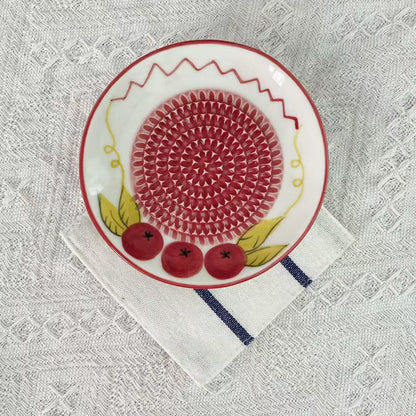 KUBOZN® Handmade Ceramic Ginger & Garlic Grater – Fine Grinder for Fruits, Spices & Fresh Flavor