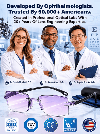 👓 FONOME™ Multi-Zone Photochromic Reading Glasses