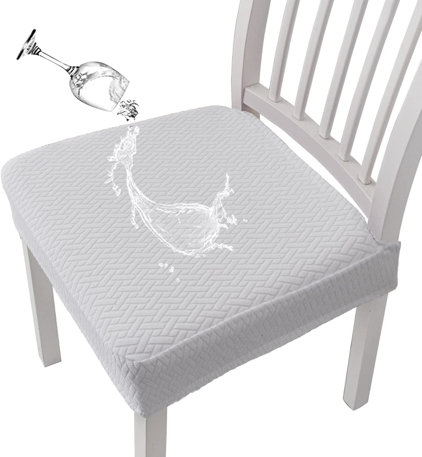 ⏳ FINAL 24 HOURS · 50% OFF🪑Waterproof Jacquard Chair Seat Covers – Protect And Refresh
