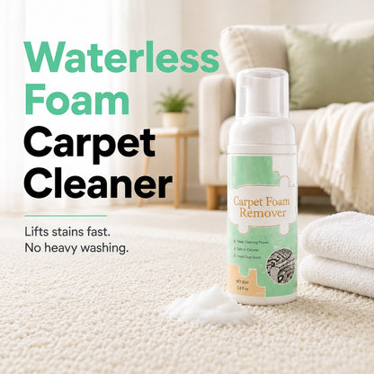 🧽 Waterless Carpet Foam Stain Remover
