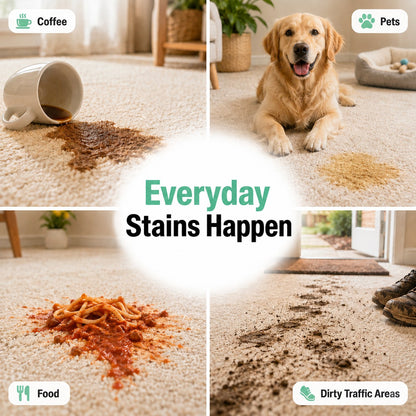 🧽 Waterless Carpet Foam Stain Remover