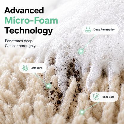 🧽 Waterless Carpet Foam Stain Remover