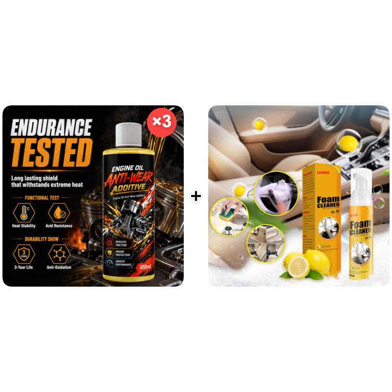 🔥Last day of the limited-time 50% off sale!🔥Anti-Wear Engine Additive