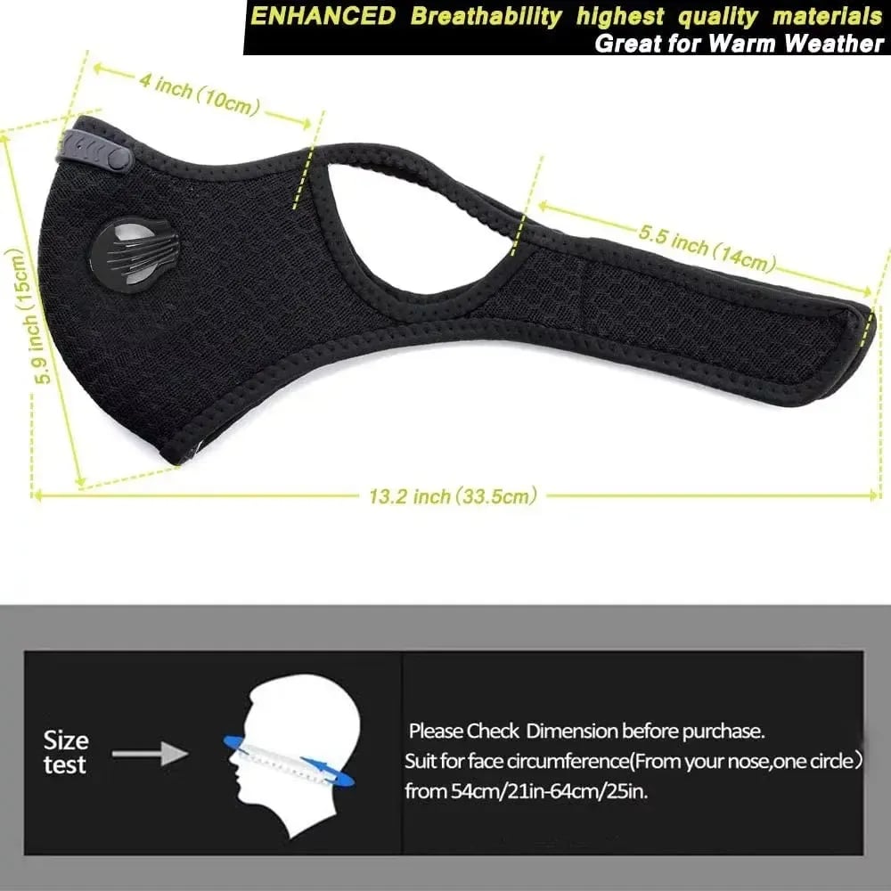 FONOME GardenShield™ Full-Face Dust Protection Mask