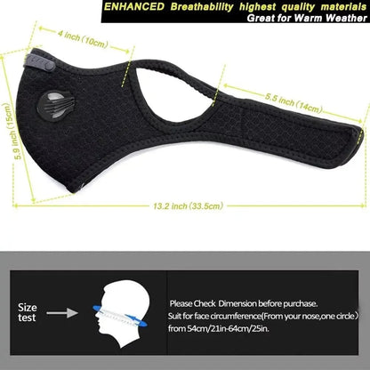 FONOME GardenShield™ Full-Face Dust Protection Mask