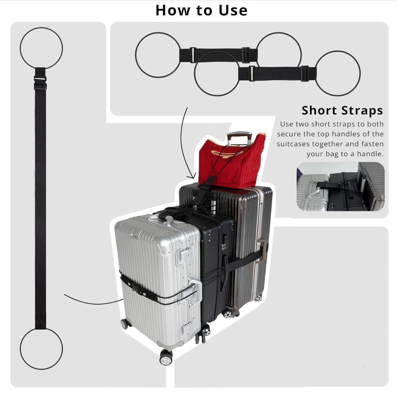 Fonome™ Travel Strap Pro Luggage Strap (offer)