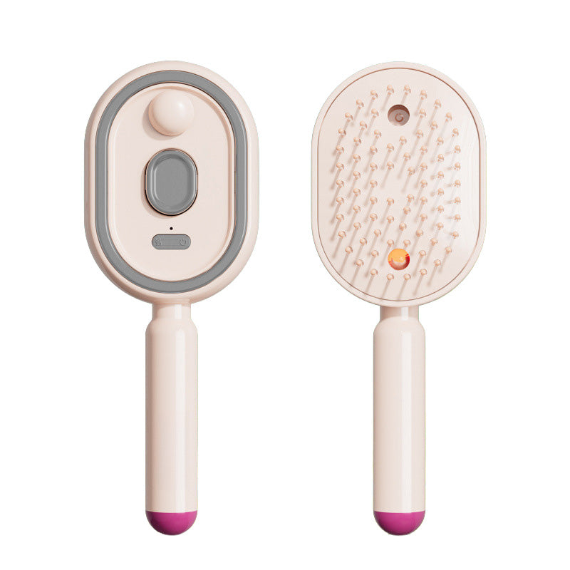 Fonome™ Electric Mist Air Cushion Massage Comb – Hydrating Anti-Frizz Hair Brush for Smooth, Tangle-Free Hair (Offer)