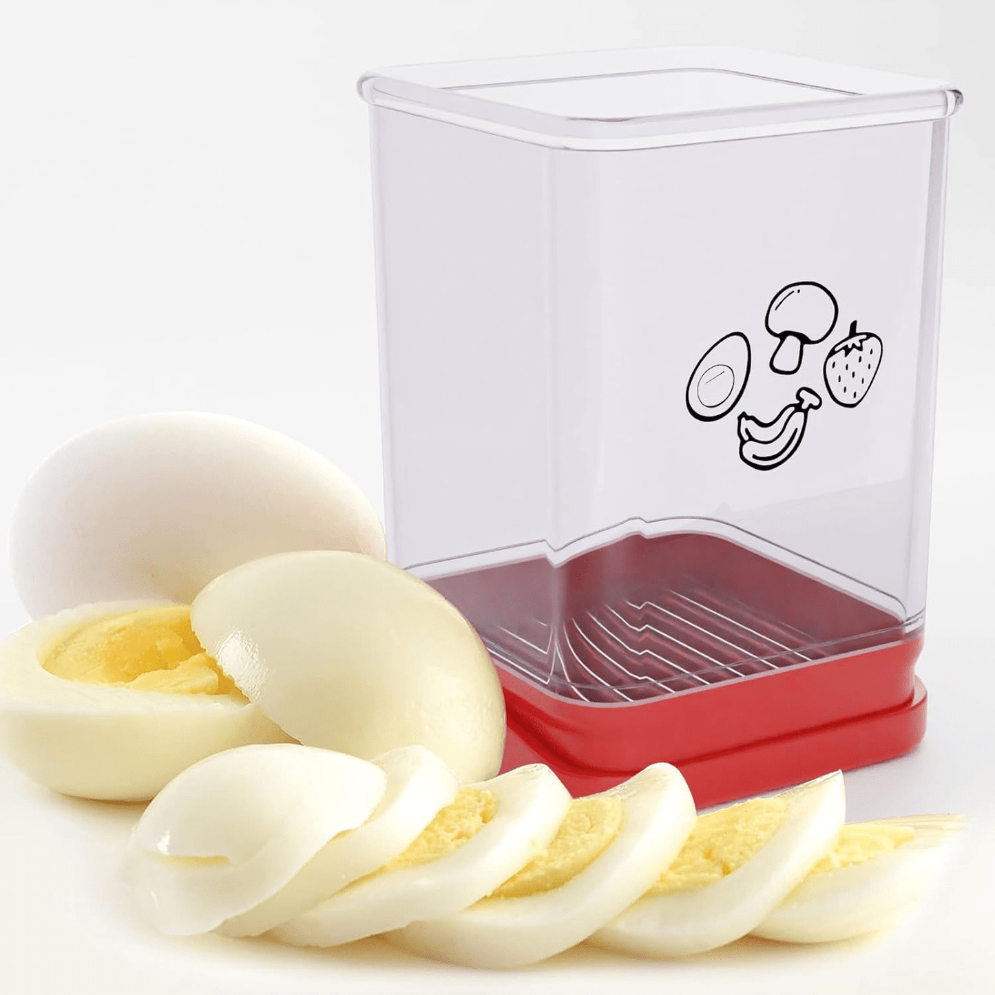 KUBOZN® Easy Cup Slicer – Perfect Fruit & Veggie Slices in Seconds