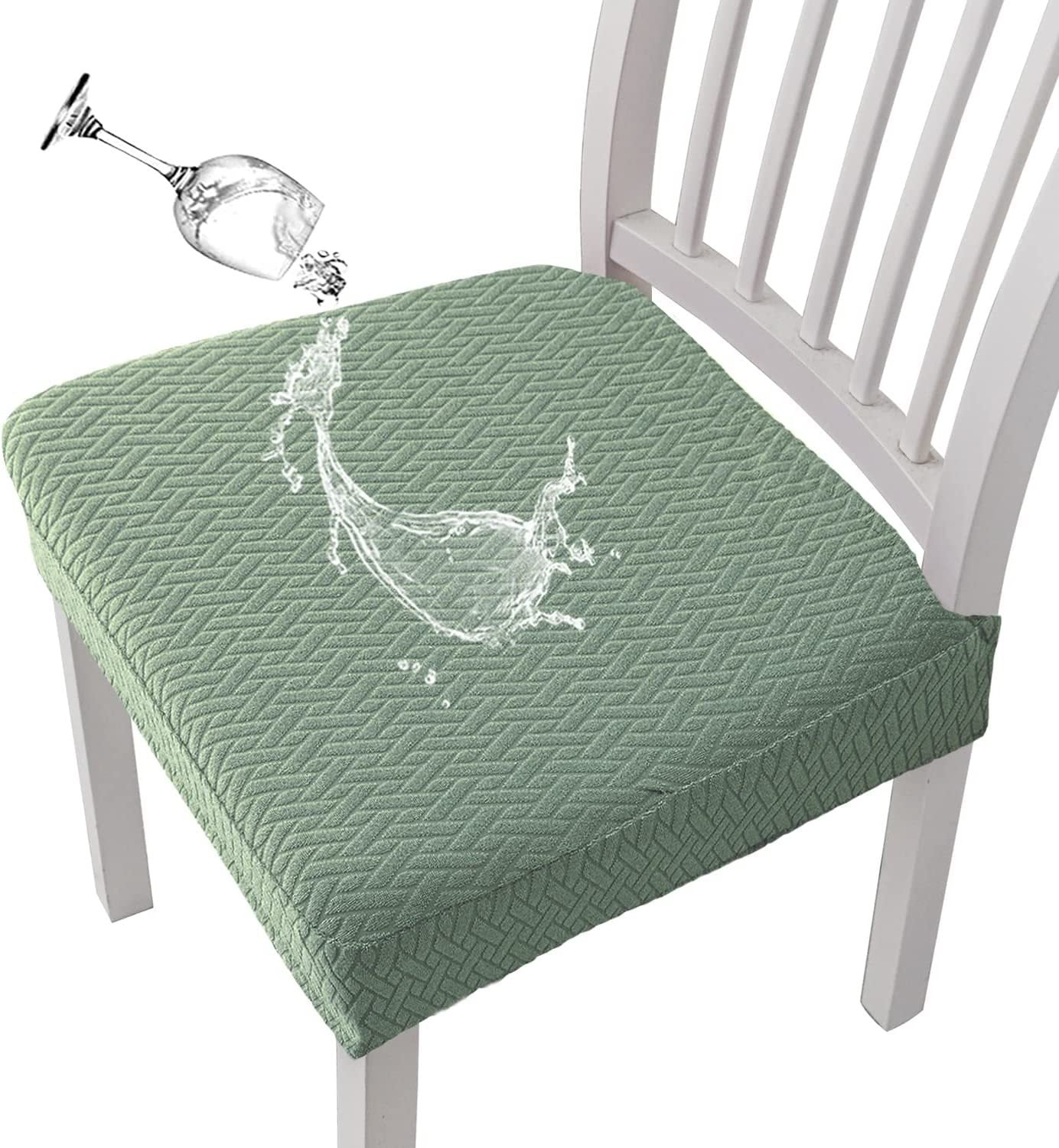 ⏳ FINAL 24 HOURS · 50% OFF🪑Waterproof Jacquard Chair Seat Covers – Protect And Refresh