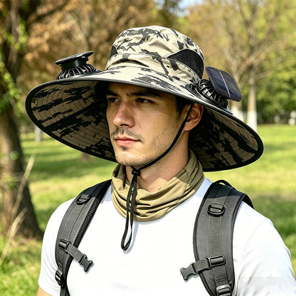 2026 HOT SALE | Solar Breeze Cooling Hat – Stay Shaded & Breezy Outdoors