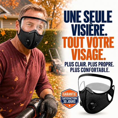 🛡️ GardenShield™ Masque de Protection Intégrale du Visage