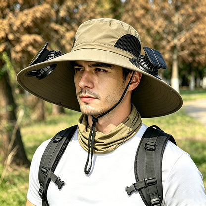 2026 HOT SALE | Solar Breeze Cooling Hat – Stay Shaded & Breezy Outdoors