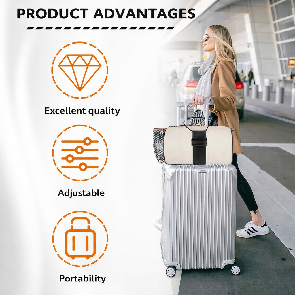 Fonome™ Travel Strap Pro Luggage Strap (offer)