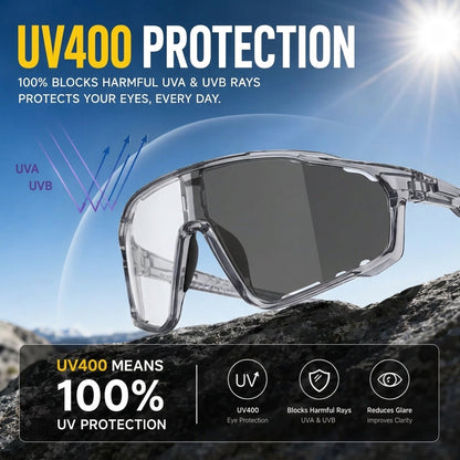 ☀️🕶️See Clearly From Sun to Shade — Photochromic Outdoor Glasses