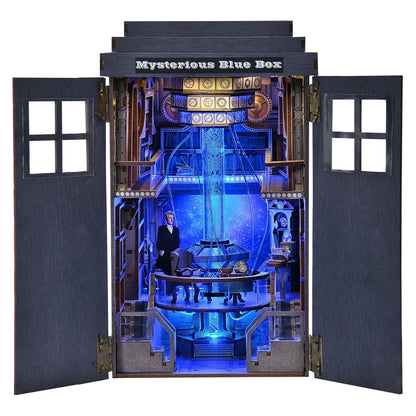 Doctor Who DIY Book Nook Kit – Mysterious Blue Box