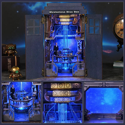 Doctor Who DIY Book Nook Kit – Mysterious Blue Box