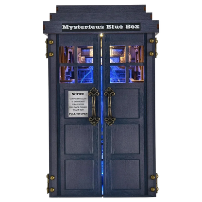 Doctor Who DIY Book Nook Kit – Mysterious Blue Box