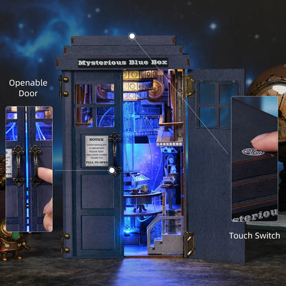 Doctor Who DIY Book Nook Kit – Mysterious Blue Box