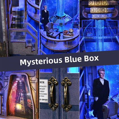 Doctor Who DIY Book Nook Kit – Mysterious Blue Box