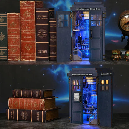 Doctor Who DIY Book Nook Kit – Mysterious Blue Box