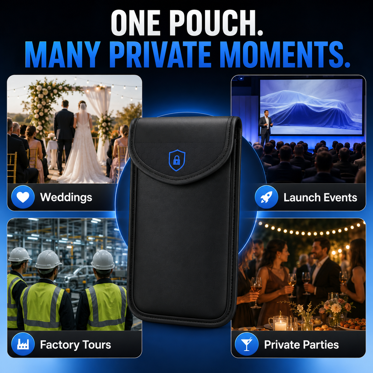 EventLock™ Privacy Phone Pouch