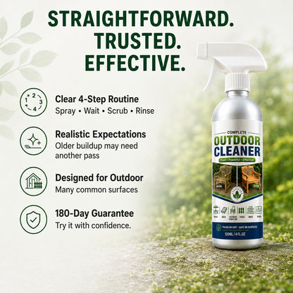 ✨🌿Bring Your Outdoor Space Back to Life — Grime & Algae Cleaning Spray