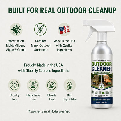 ✨🌿Bring Your Outdoor Space Back to Life — Grime & Algae Cleaning Spray