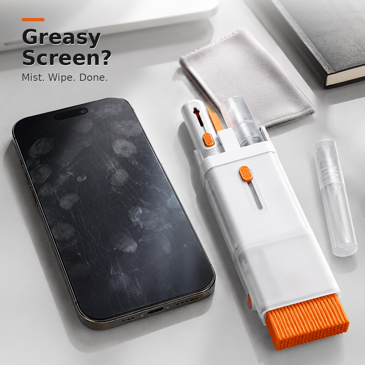 Fonome PocketClean 8-in-1 Electronics Cleaning Kit