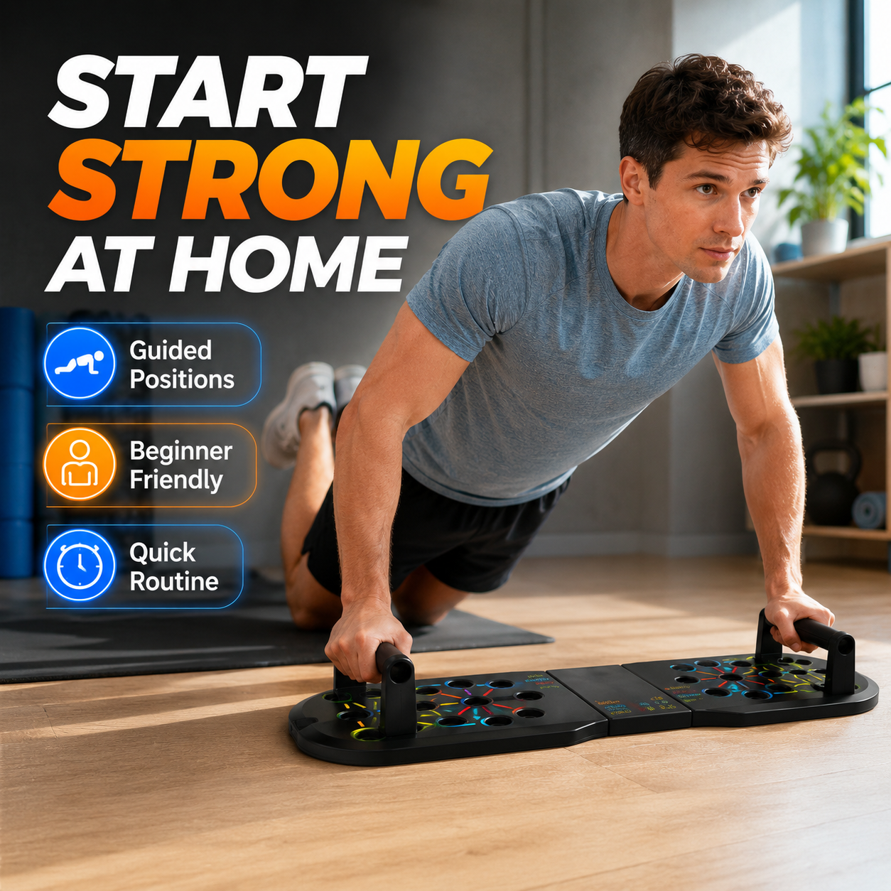 FONOME™ | Push-Up Training Board