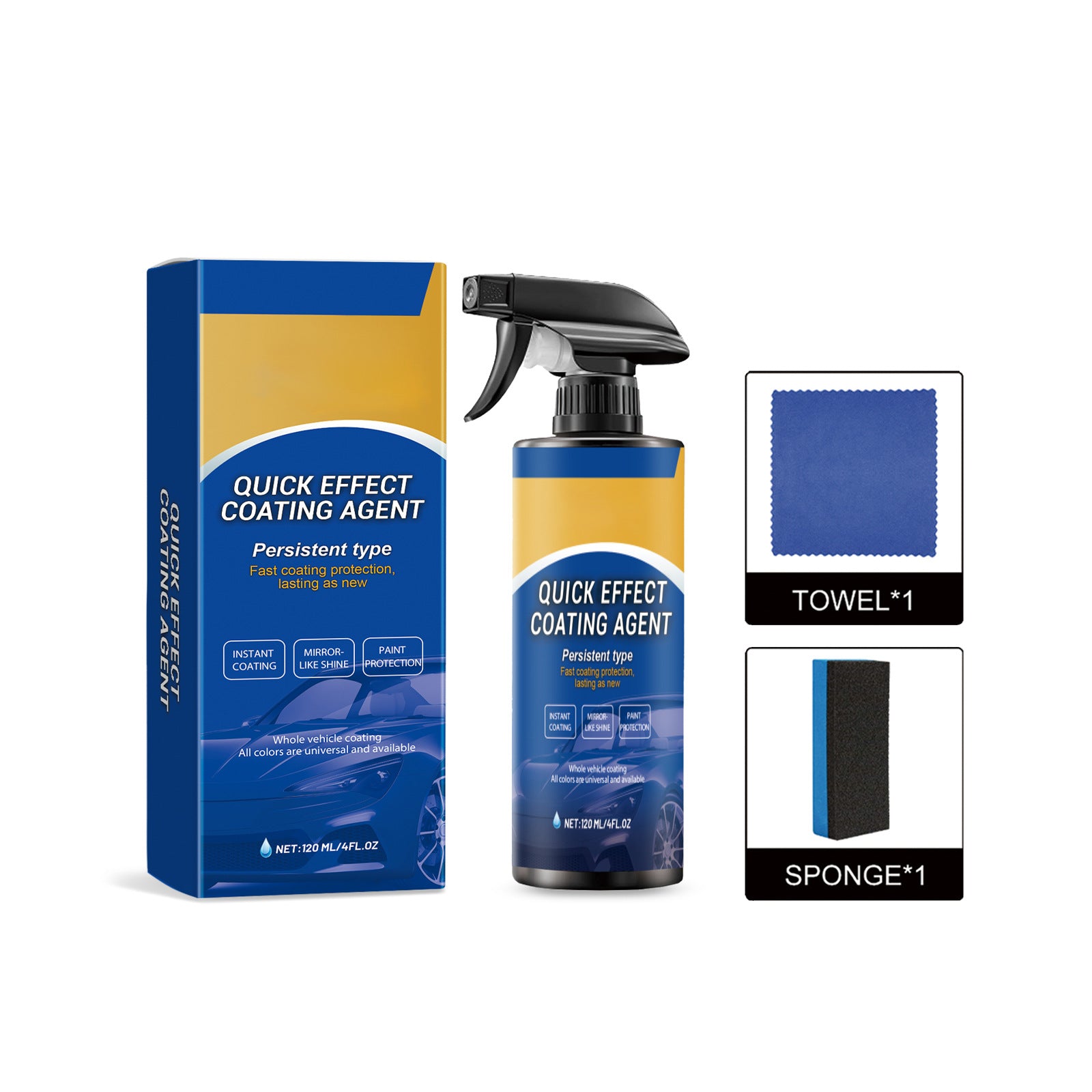 📢🚗 Advanced Car Quick-acting Coating Agent Spray