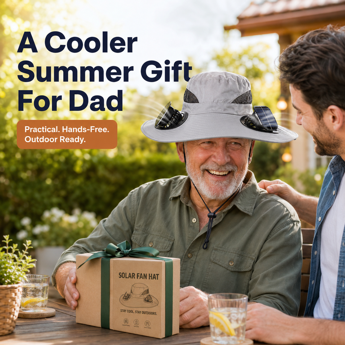 2026 HOT SALE | Solar Breeze Cooling Hat – Stay Shaded & Breezy Outdoors