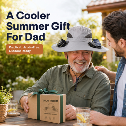 2026 HOT SALE | Solar Breeze Cooling Hat – Stay Shaded & Breezy Outdoors