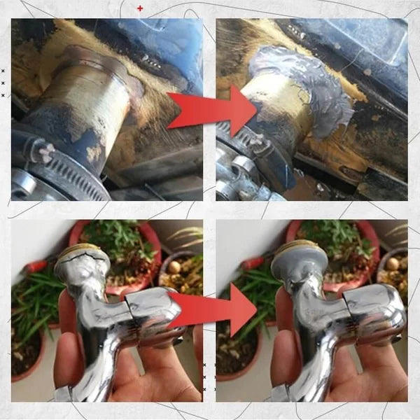 🔥 Heavy-Duty Metal Repair Welding Glue – Stronger Than Welding, No Welding Required