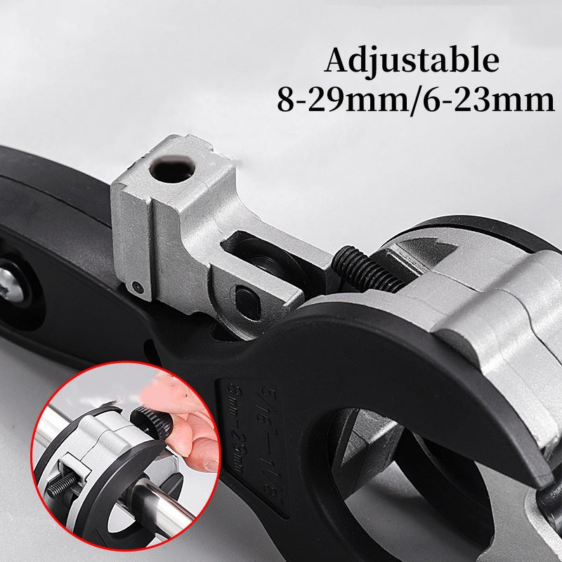 One-Hand Ratcheting Pipe Cutter for PVC & Plastic Tubing