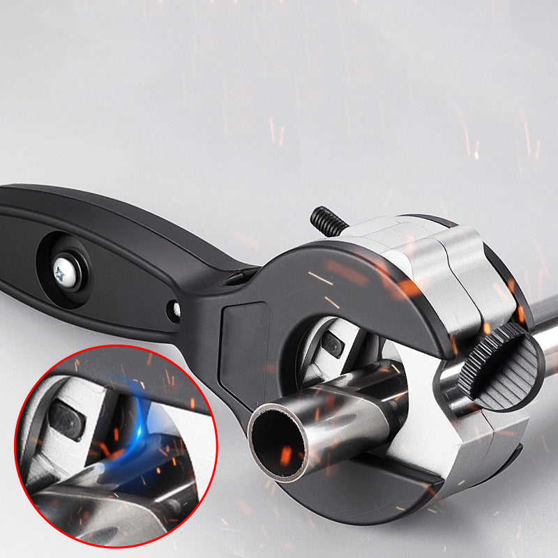 One-Hand Ratcheting Pipe Cutter for PVC & Plastic Tubing