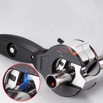 One-Hand Ratcheting Pipe Cutter for PVC & Plastic Tubing