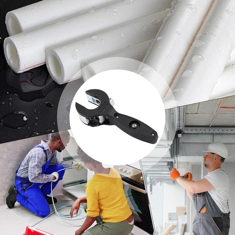 One-Hand Ratcheting Pipe Cutter for PVC & Plastic Tubing