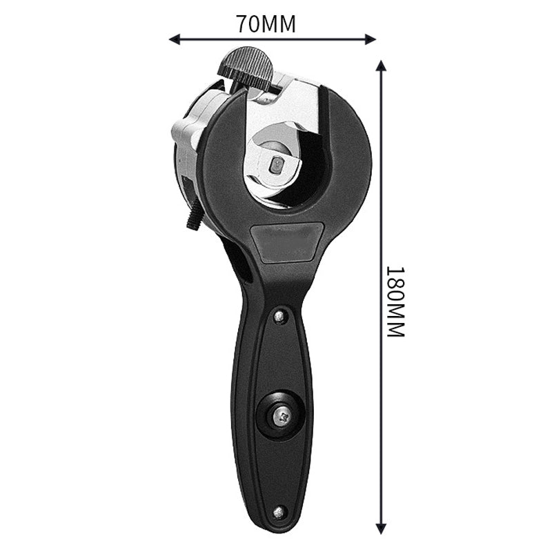 One-Hand Ratcheting Pipe Cutter for PVC & Plastic Tubing