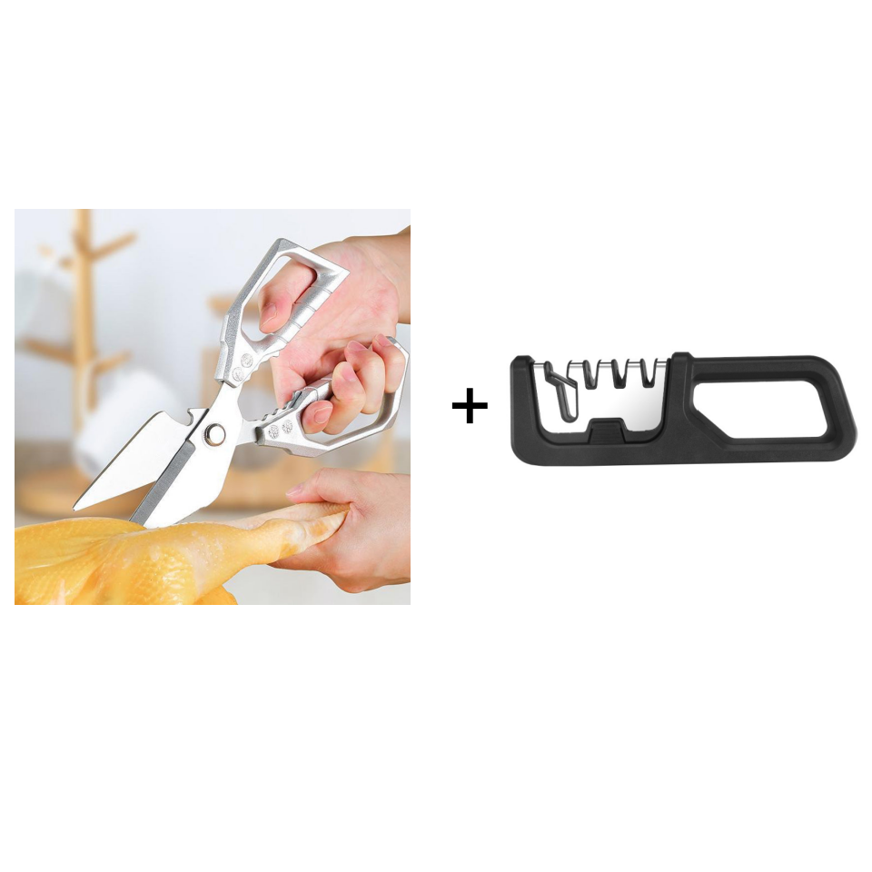 ✂️2026 HOT SALE🔥 Heavy-Duty Kitchen Scissors - Multi-Function & Dishwasher Safe, Perfect for Poultry, Herbs and Daily Use 🍗✨