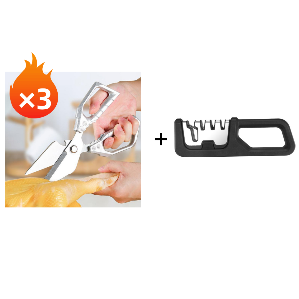 ✂️2026 HOT SALE🔥 Heavy-Duty Kitchen Scissors - Multi-Function & Dishwasher Safe, Perfect for Poultry, Herbs and Daily Use 🍗✨