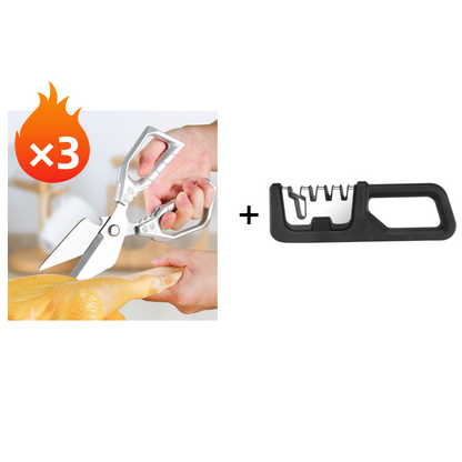 ✂️2026 HOT SALE🔥 Heavy-Duty Kitchen Scissors - Multi-Function & Dishwasher Safe, Perfect for Poultry, Herbs and Daily Use 🍗✨