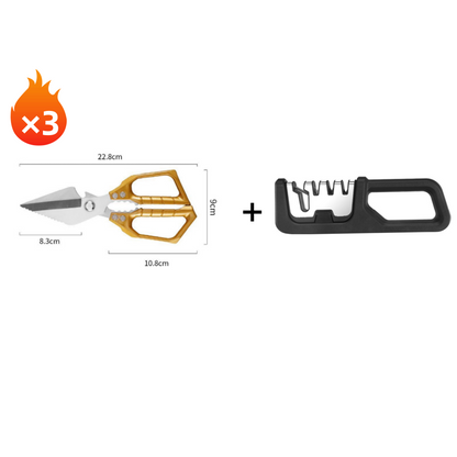 ✂️2026 HOT SALE🔥 Heavy-Duty Kitchen Scissors - Multi-Function & Dishwasher Safe, Perfect for Poultry, Herbs and Daily Use 🍗✨