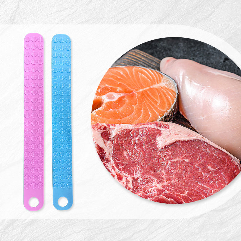 🍖2026 HOT✨ 45cm Meat Thaw Belt with Suction Cups - Fast Defrosting Tray with Spill-Free Design for Kitchen Sink & Countertop 💧🧊